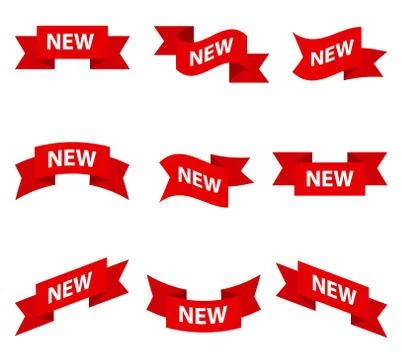 Set of advertising banners Stock Illustration