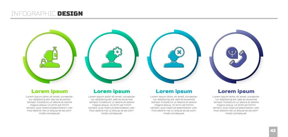 Set Alcoholism, Solution problem in psychology, and Online psychological Stockillustratie