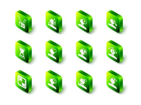 Set Alcoholism, Solution problem in psychology, Finding a, Hypnosis, Psycholo Illustrazione stock