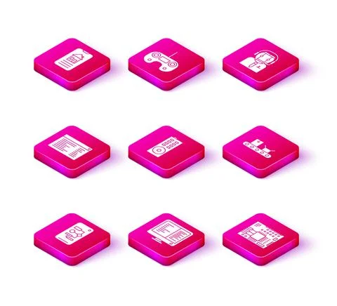 Set Algorithm, Computer monitor screen, Software, web developer programming code 스톡 일러스트