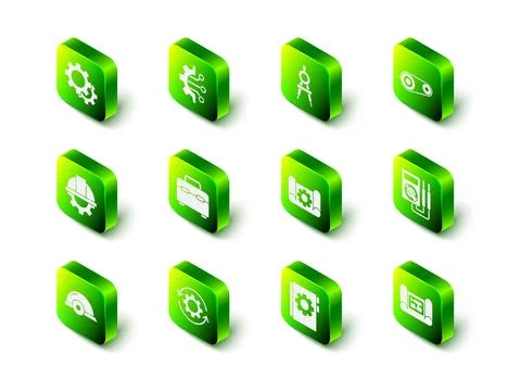 Set Algorithm, Drawing compass, Timing belt kit, Multimeter, House plan Stock Illustration