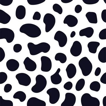 Set of animal pattern for textile design. Seamless pattern of dalmatian or .. 스톡 일러스트