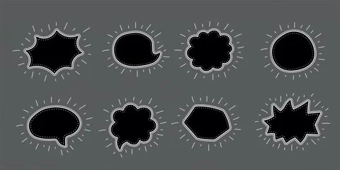 Set of animated frames for text in hand drawn style. Video Video stock 276093859