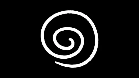 Set of Animated Hand Drawn Circles elements pack. Stock Footage 312437670