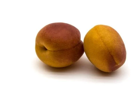 Set of apricots Foto stock