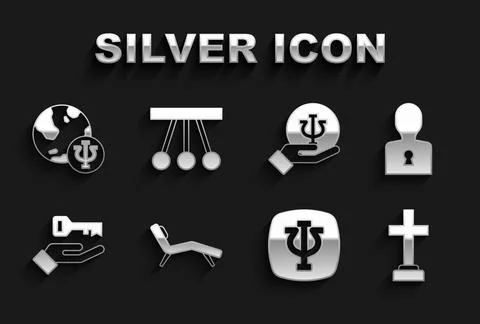 Set Armchair, Solution to the problem, Graves funeral sorrow, Psychology, Psi Stock Illustration