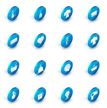 Set Aroma diffuser, Massage, Towel on hanger, stack, Sauna bucket and ladle.. イラスト素材