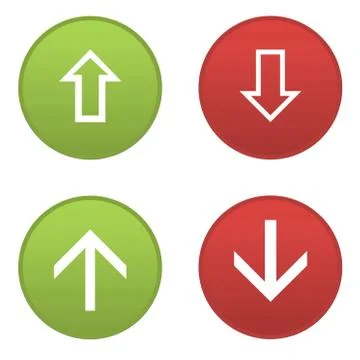 Set of arrows icons Stock Illustration