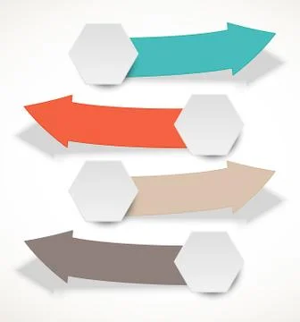 Set of arrows Stock Illustration