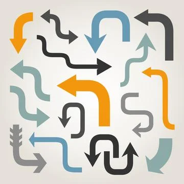 Set of arrows Photos