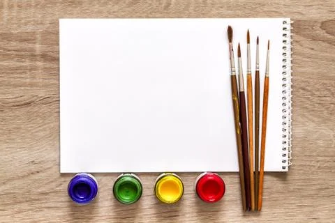 Set of art objects Stock Photos