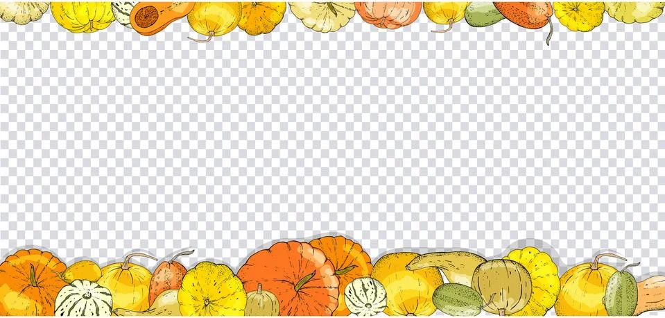 Set of autumn elements isolated on white background. Stock Illustration