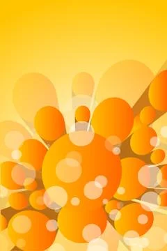 Set of background with 3d element Stock Illustration