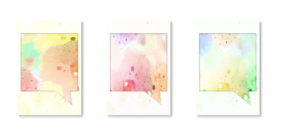 Set of background for covers design Stock Illustration