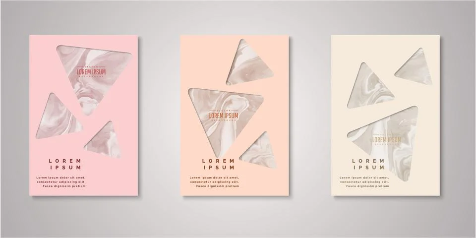 Set of background for covers design Stock Illustration