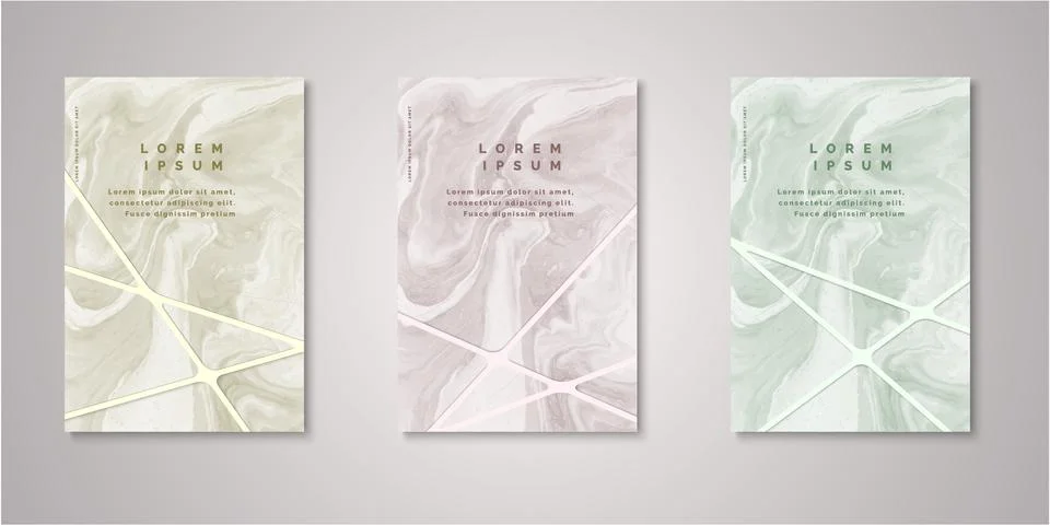 Set of background for covers design Stock Illustration