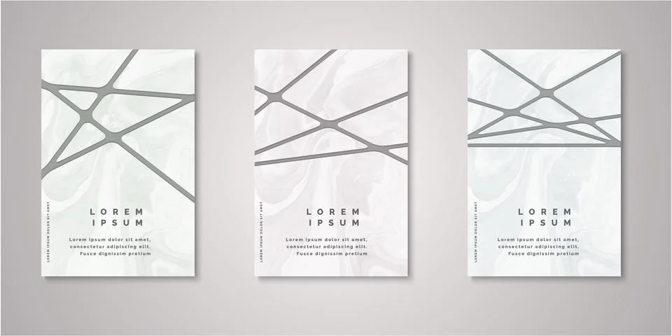 Set of background for covers design Stock Illustration