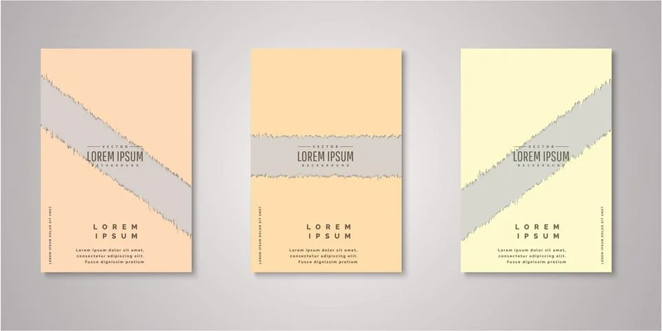 Set of background for covers design Stock Illustration