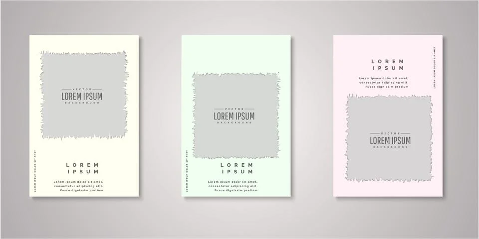 Set of background for covers design Stock Illustration