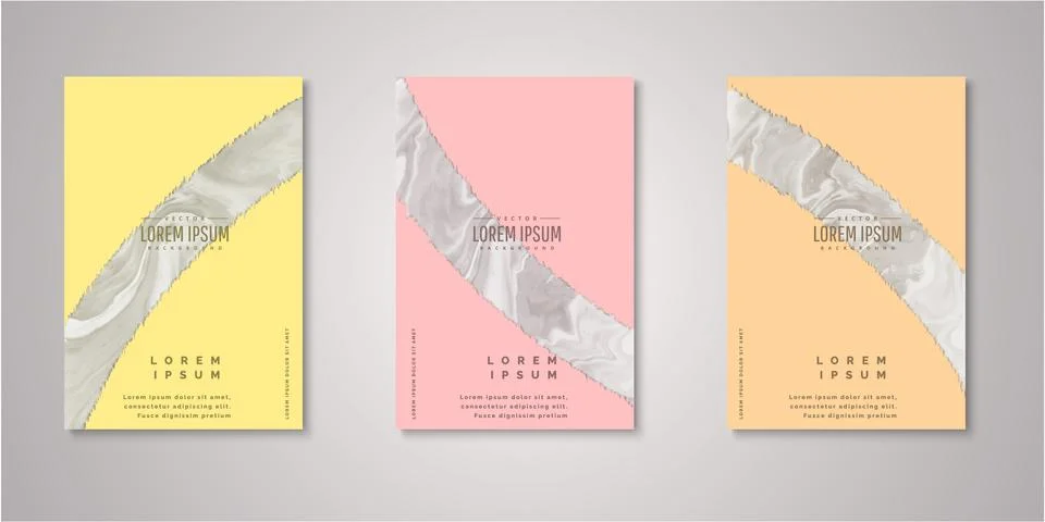 Set of background for covers design Stock Illustration