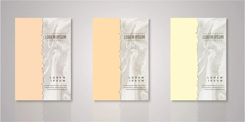 Set of background for covers design Stock Illustration