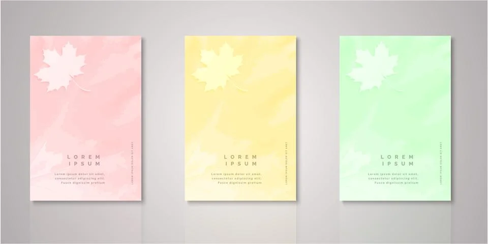 Set of background for covers design Stock Illustration