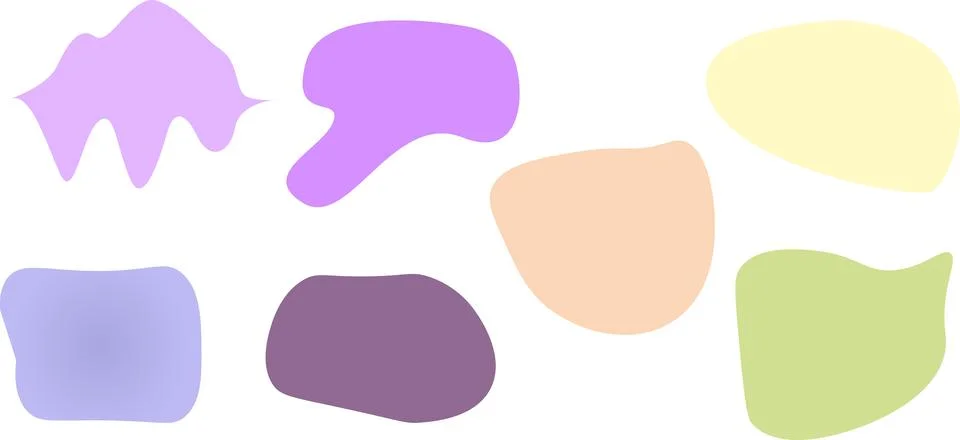 Set of background frames Illustration Simple frame Texture decoration Decoration Illustrazione stock