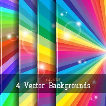 Set of backgrounds Stock-Illustration