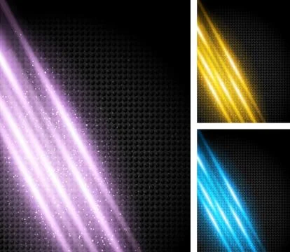 Set of backgrounds Stock Illustration