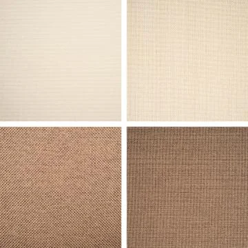 Set from backgrounds of textile texture Foto stock