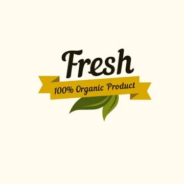 Set of badges and labels elements for organic, drink 스톡 일러스트