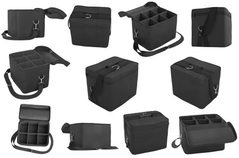 Set baggage, bag car Stock Illustration