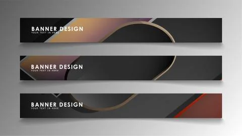 Set the banner abstract background. Rectangular, round in brick and stone col Illustrazione stock