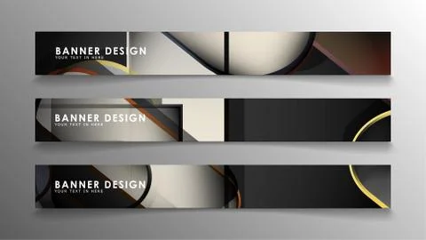 Set the banner abstract background. Rectangular, round in brick and stone col Stock Illustration