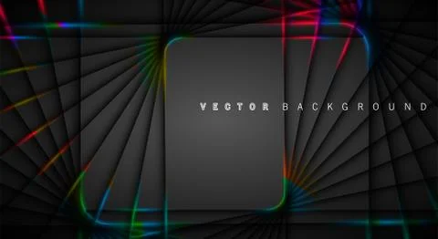 Set a banner background for your design. shadow of a light line. illustration Stock Illustration