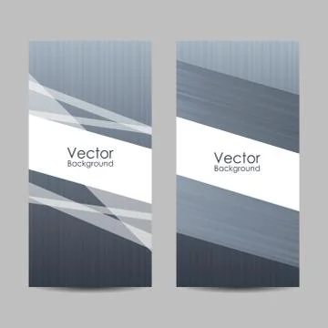 Set of banners with abstract striped background. Stock Illustration