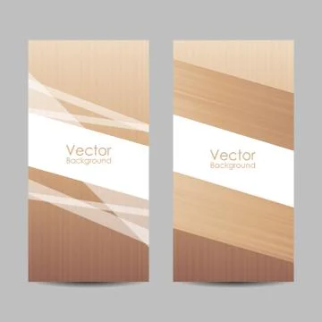 Set of banners with abstract striped background. Stock Illustration