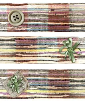 Set of banners in handmade style Stock Illustration