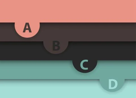 Set of banners Stock Illustration