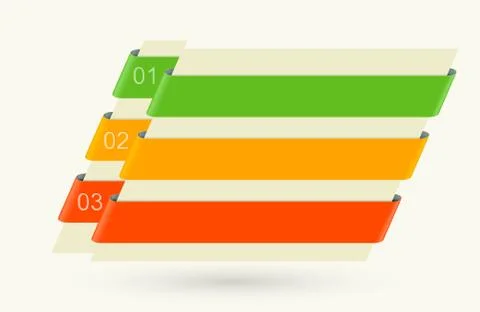 Set of banners Stock Illustration