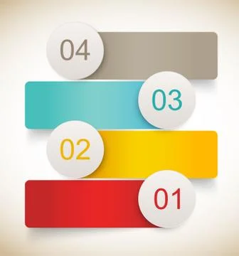 Set of banners Stock Illustration