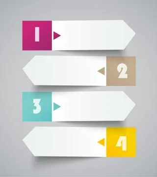 Set of banners Stock Illustration