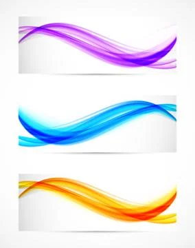 Set of banners Stock Illustration