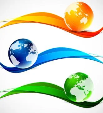 Set of banners Stock Illustration