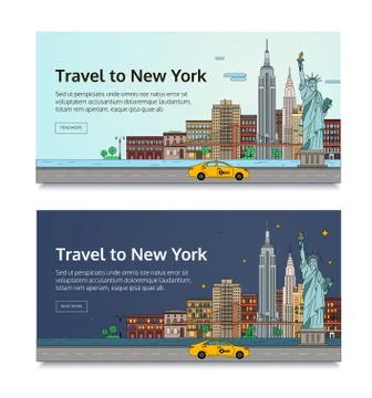 A set of banners Stock Illustration