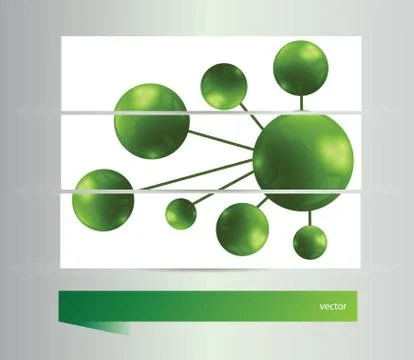 Set of banners with vector  elements Illustrazione stock