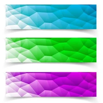 Set of Banners. Vector Illustration. Eps10 Format Stock-Illustration