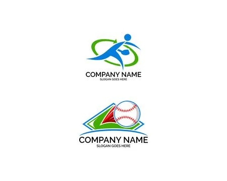 Set of Baseball logo vector Stock-Illustration