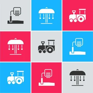 Set Basketball backboard, Attraction carousel and Toy train icon. Vector Illustrazione stock
