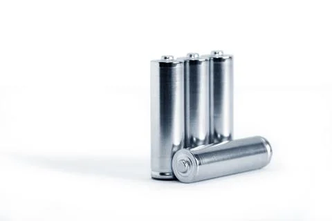 Set of batteries Foto stock